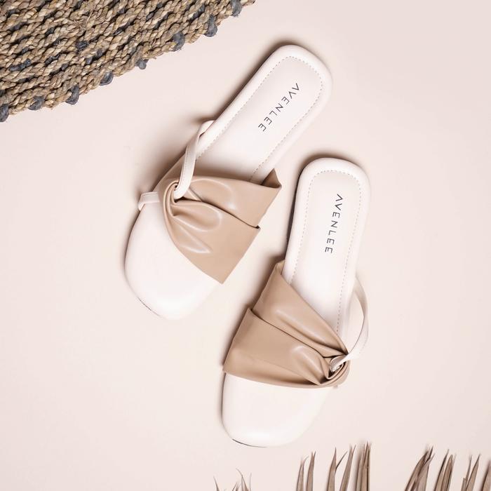 Avenlee Yume - Sandal Wanita Flat Teplek Sol Karet Premium