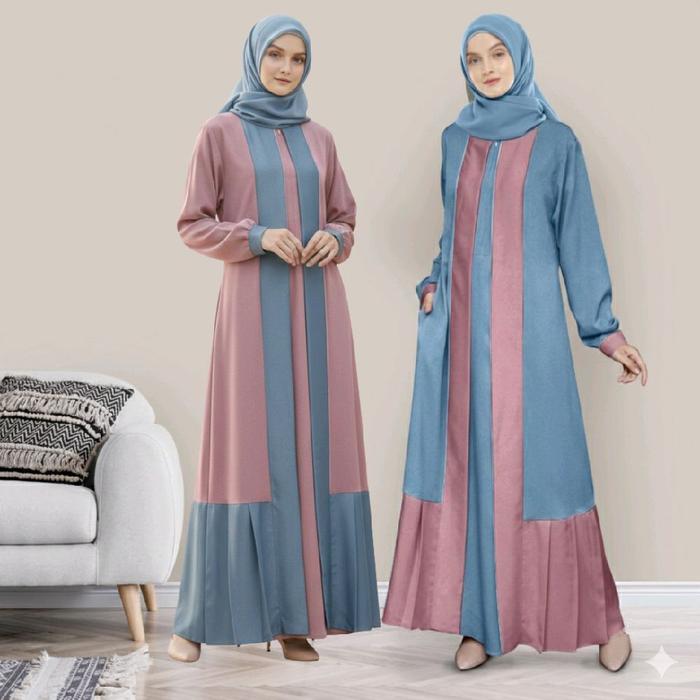 Gamis Muslim Endomoda terbaru IT 99 - Dress Muslimah - SLE
