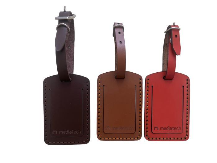 Mediatech Tag Koper Type Toscano Luggage Tag Koper Kulit - 470130