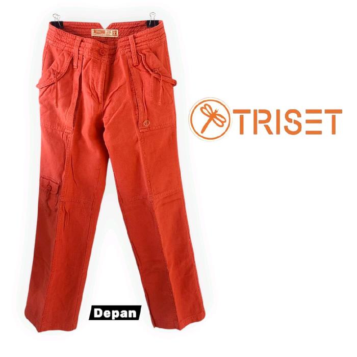 CELANA PANJANG WANITA TRISET CASUAL