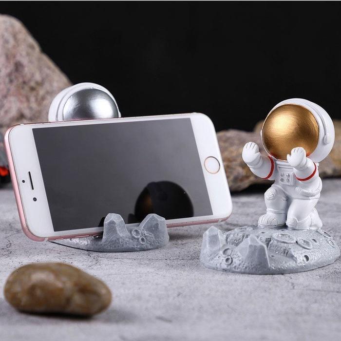 Phone Holder Stand Mini HD60 Astronot Handphone Ipad Desain Unik