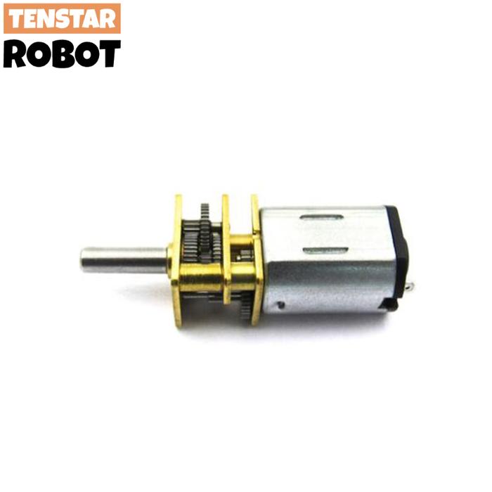 GA12-N20 DC 6V 100RPM Gear Motor Pengurangan Kecepatan Motor DC Motor
