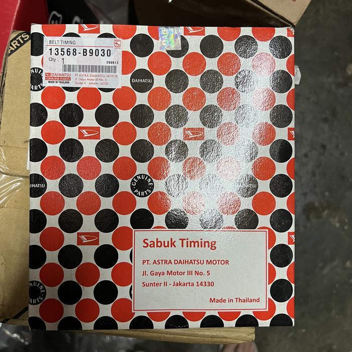 Timing Belt Zebra / Espass 1.3 - Sabuk Timing - Daihatsu KI1