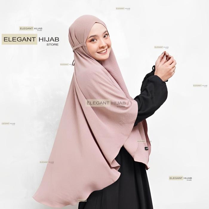 Jilbab Bergo Crinkle Jumbo XXL