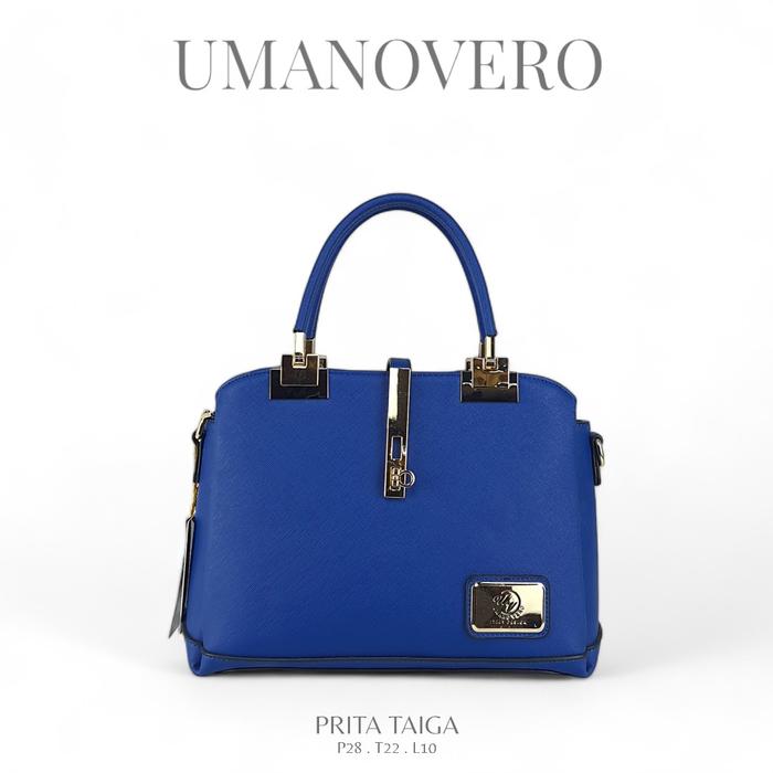 Tas Slempang dan Tenteng Tangan UmanoVero Prita Taiga 3676 - 3 - Slingbag Kulit Sapi Anti Karat - Se