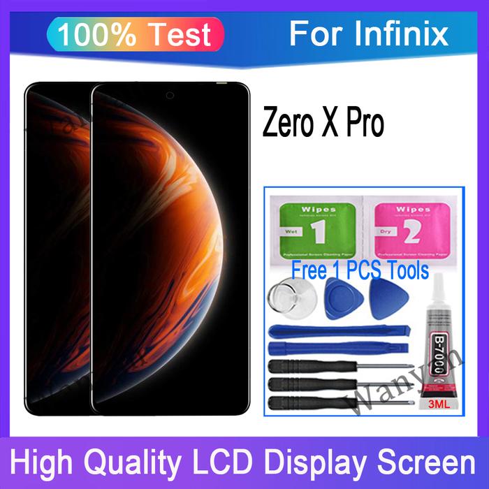 6.67" inch Original AMOLED For Infinix Zero X Pro X6811 LCD Display