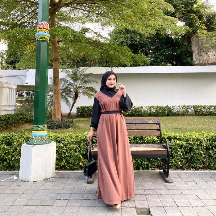 Cindy overall /overall wanita / overall dress polos / dress termurah / dress wanita / overall jumbo 