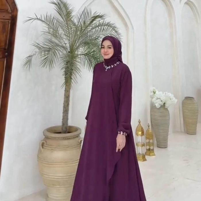 Andara Dress (Dress Only) Bahan Ceruty Premium