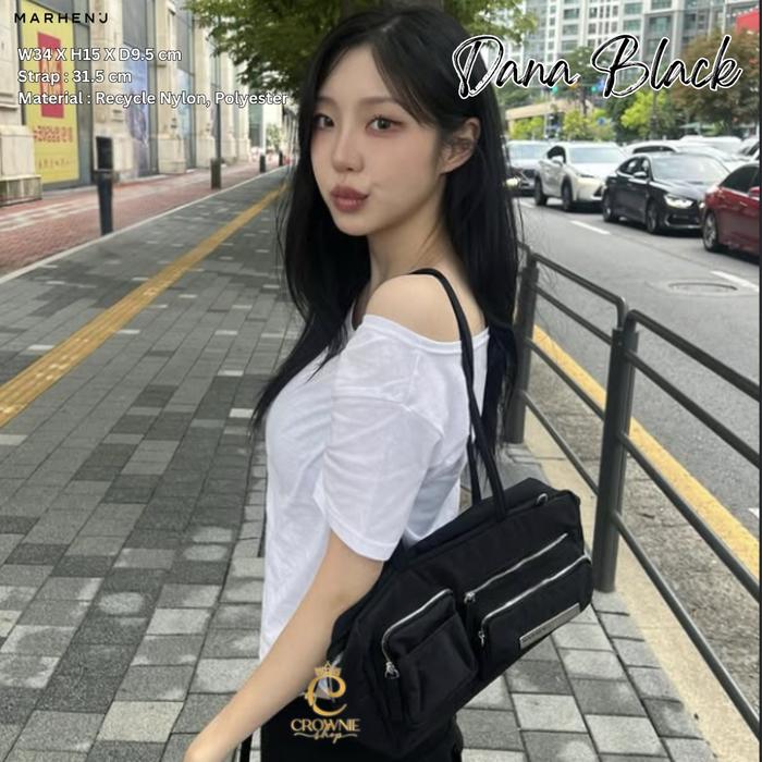 Tas wanita Korea Marhen J tote nylon Shoulder Dana Bag