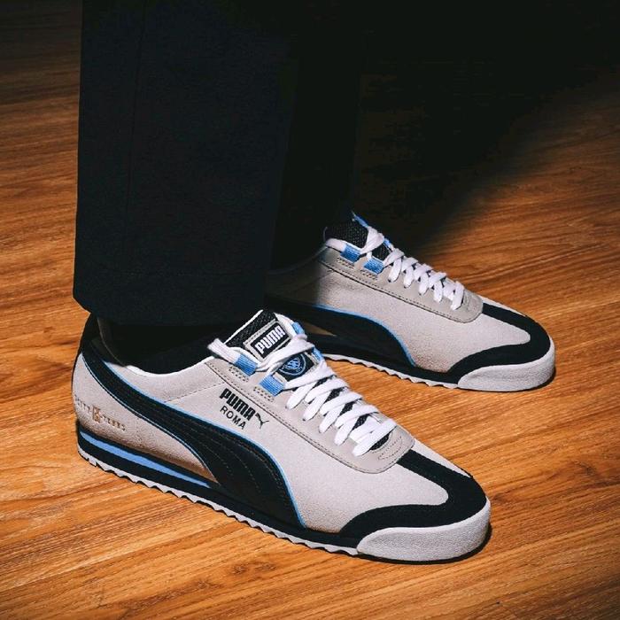 PUMA ROMA X Manchester City 125 Years Anniversary  (RARE & For  M.City Fans Only)