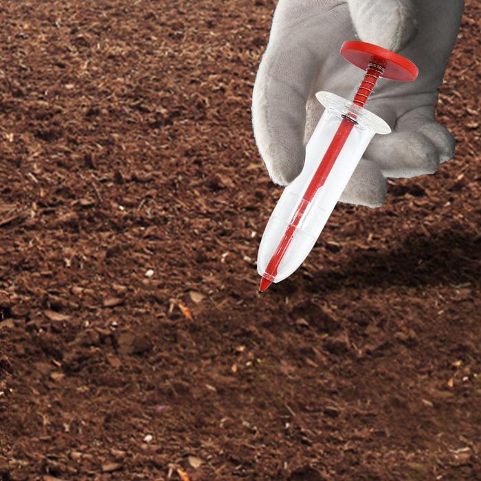Mini Sowing Seed Dispenser Plastic Mini Hand Spreader Portable