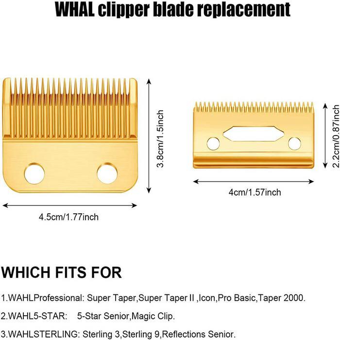Blade Clipper Logam Mata Pisau Mesin Cukur Pisau Mesin Cukur Rambut