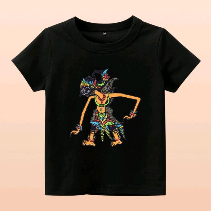 Baju kaos anak wayang kulit karakter Gatotkaca
