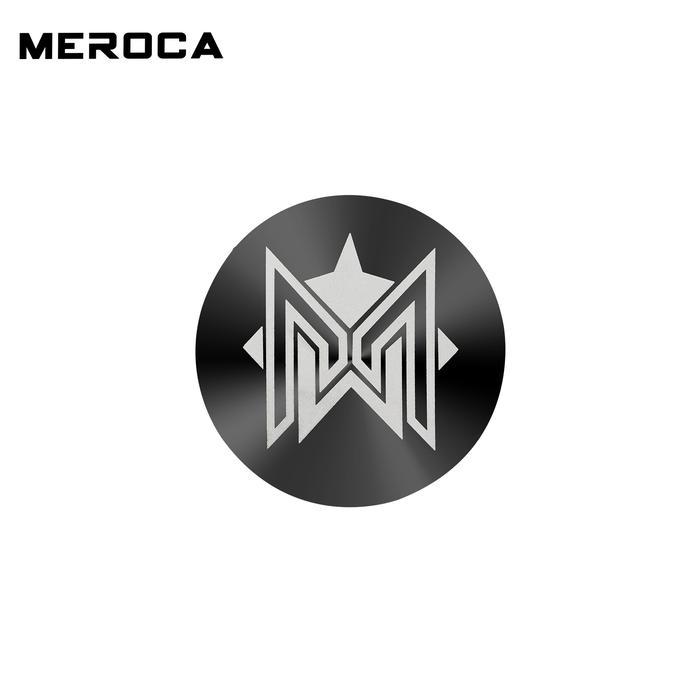 Meroca Penutup Crank Arm HT2 Cover Tutup Crank set Hollowtech Sepeda - Hitam