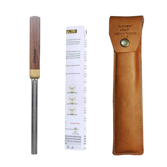 Guitar Fret Crowning File Diamond Fret Edge File Repairing Tool