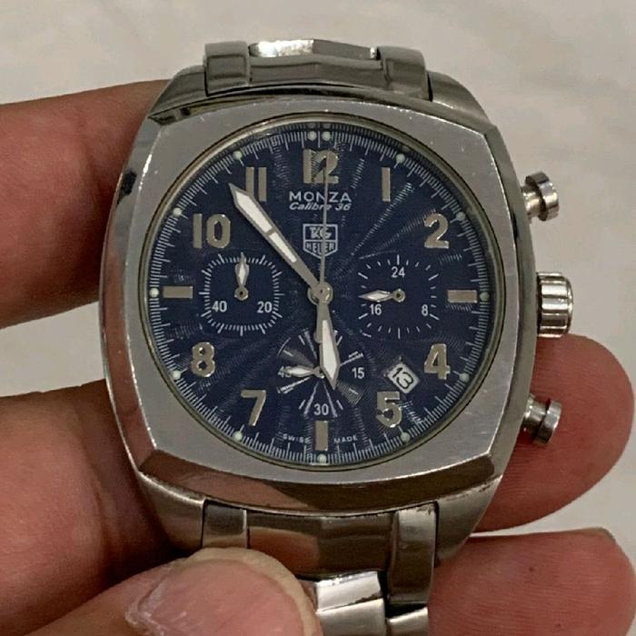Jam Tangan Monza Calibre 36  44mm Stainless Steel