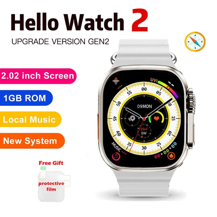 Hello Watch 2 Smart Watch 8 Ultra H11 Ultra Upgraded Series 8 Compass