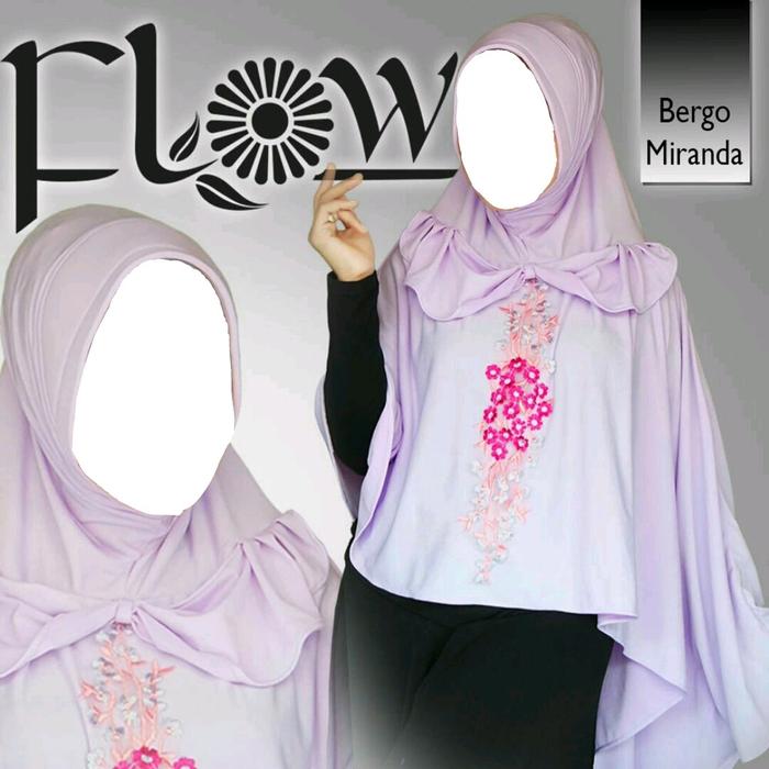 Flow Idea Hijab Bergo Miranda