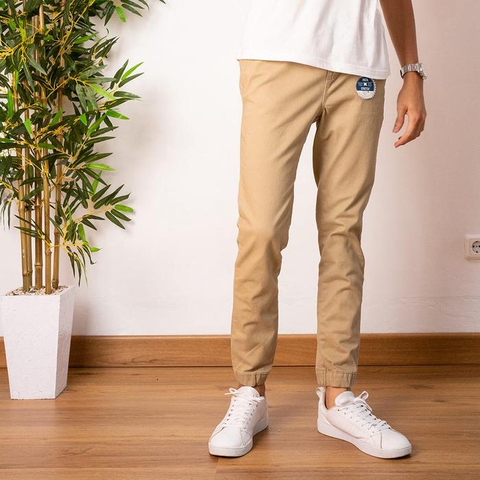 ANKO JOGGER PRIA BROWN ORIGINAL