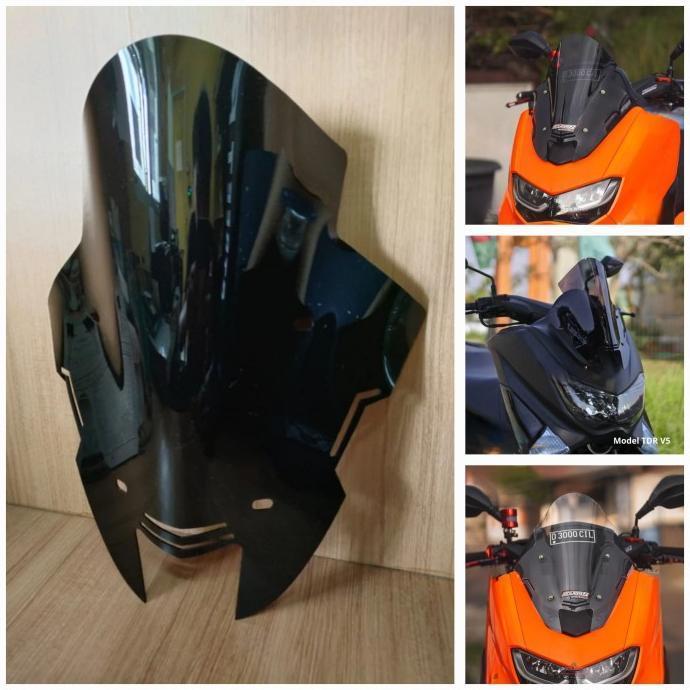 WINSHIELD VISOR TDR V5 NMAX OLD & NMAX NEW