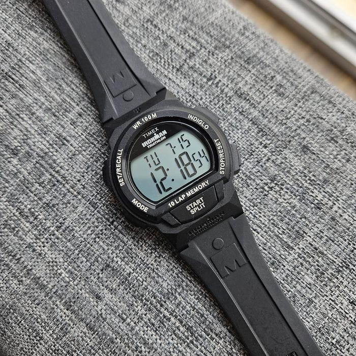TIMEX IRONMAN TRIATHLON 10LAP Watch (Used) full black like new