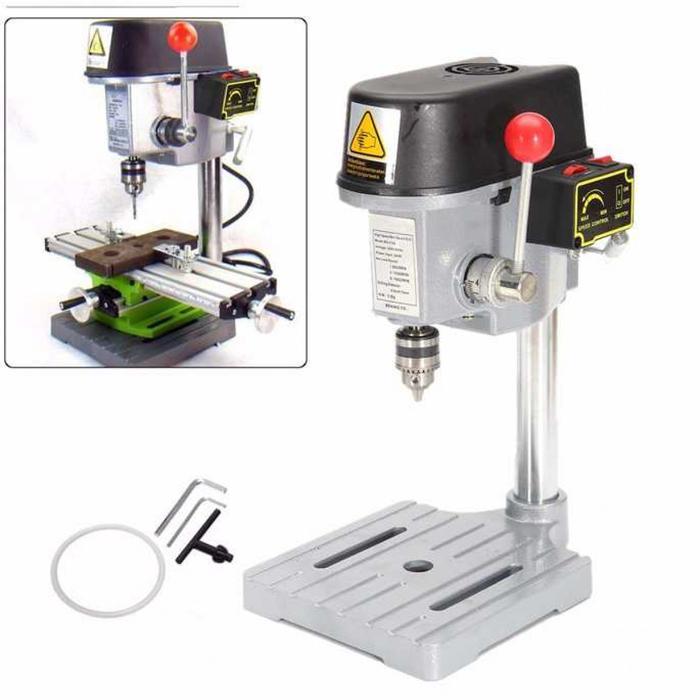 Mesin Bor Duduk Mini Drill Press 0.6-6.5mm 340W 16000RPM ZQ4116