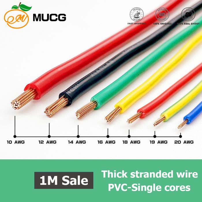 BVR Kabel Listrik Kabel Tembaga Kabel Listrik Merah 240V 110V Kabel