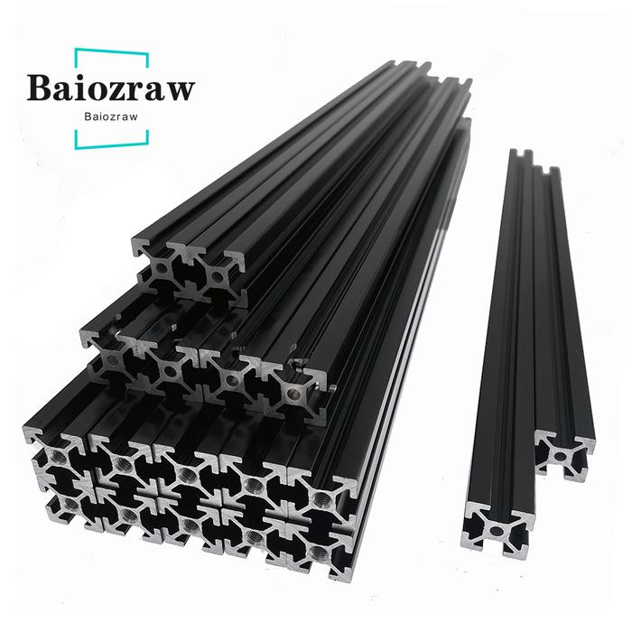 Baiozraw  Misumi Extrusion Frame Kit  V2.4 3D Printer Black  Anodized