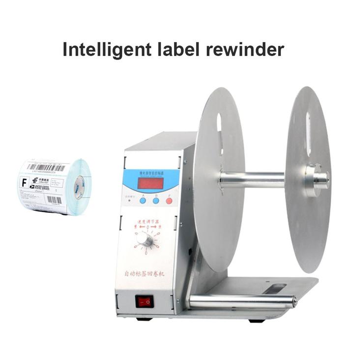 Clothing Label Sticker Barcode Rewinder Automatic Digital Label Rewinder Automatic Digital Label Rew