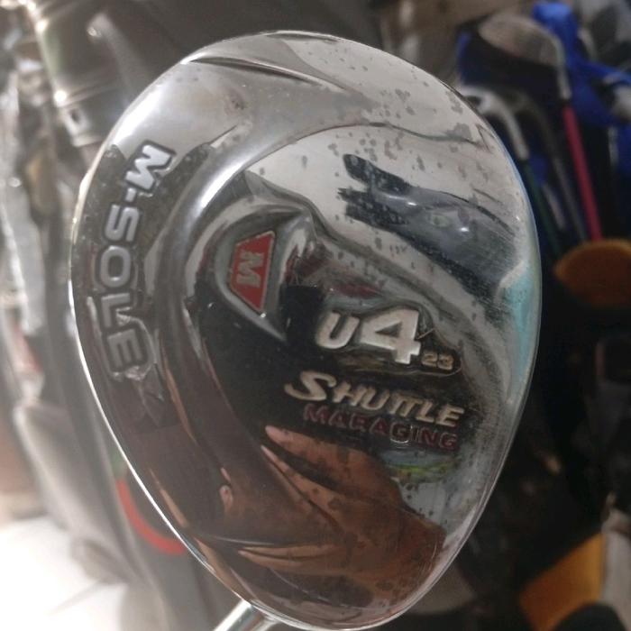 STIK GOLF RESCUE 4 MARUMAN SHUTTLE M- SOLE SHAFT TYPE- UT CARBON NANO TUBE FLEX SR GRIP MARUMAN SHUT