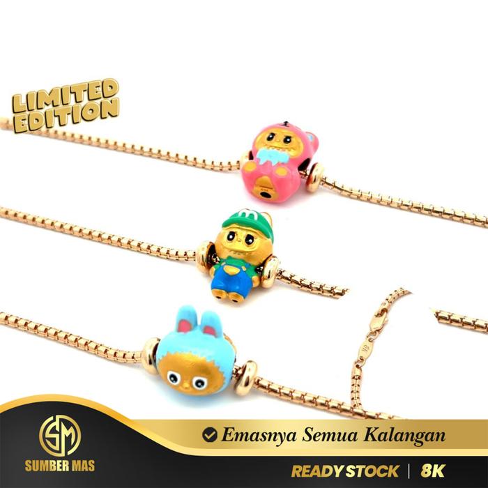 GELANG LABUBU FASHION 8K - SUMBER MAS