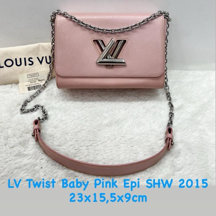 LV Twist Baby Pink Epi SHW 2015