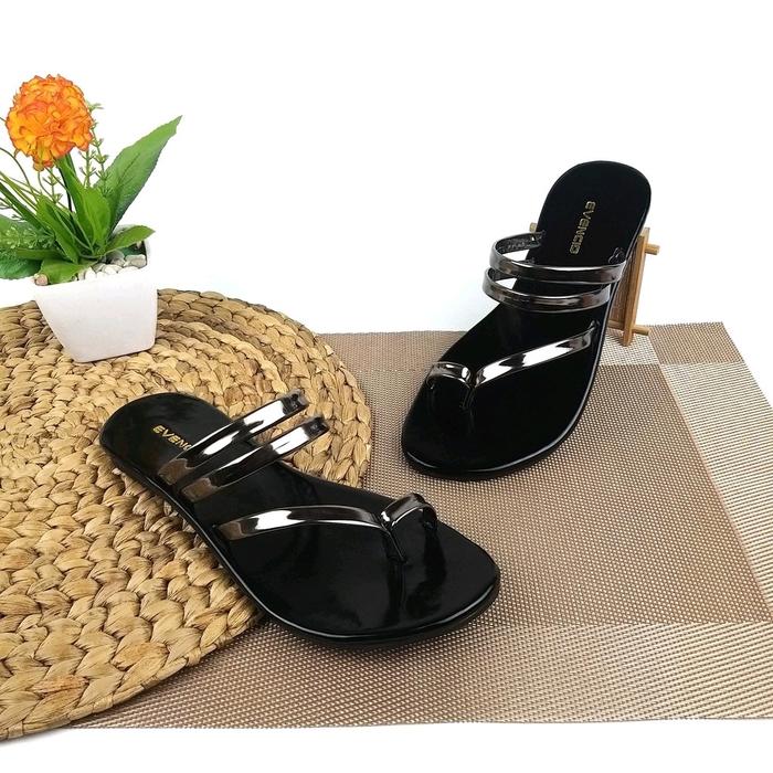 sandal flat shoes jepit/sandal teplek wanita DV05