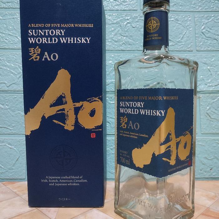 Kolekssi botol bekas-SUNTORY Ao 700ml