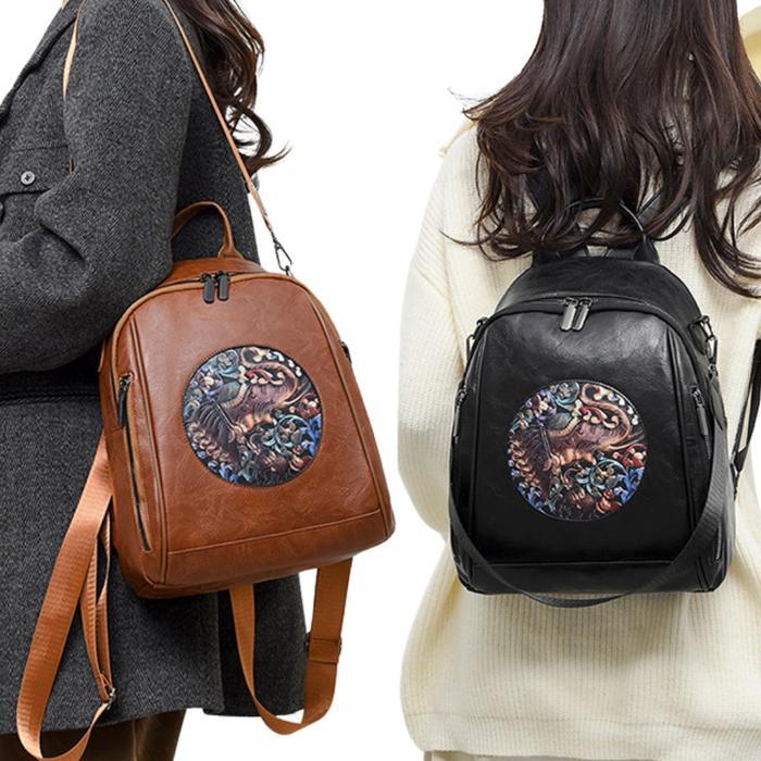 Tas Ransel dan Bahu Wanita Gajah 2n1 Kulit Premium Fashion Beauty