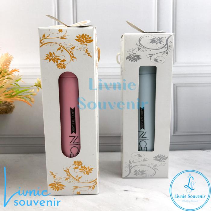 (10 Pcs) Botol Kaca Nice Box 350ml Souvenir