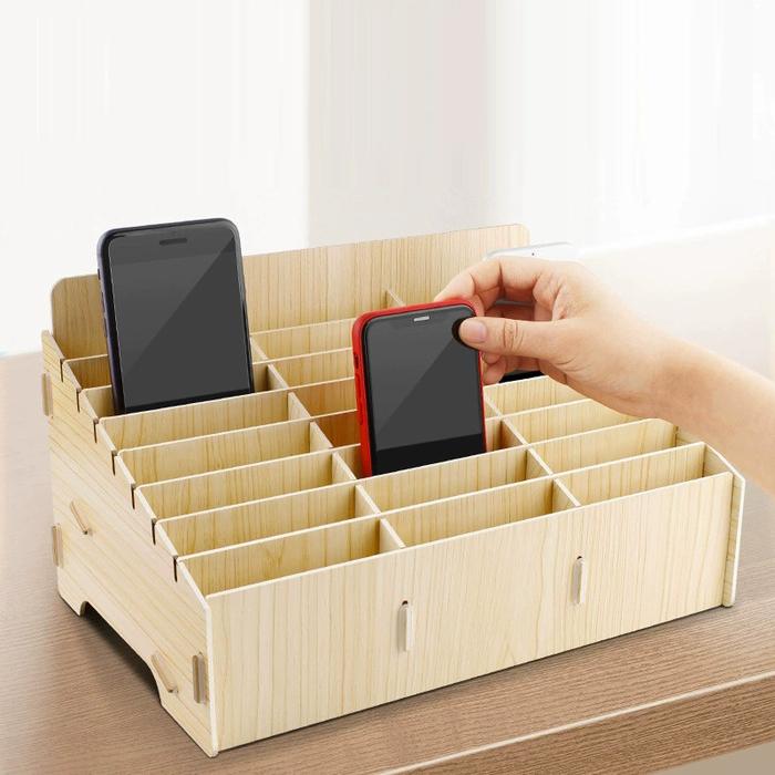 12 Susun Rak Tempat Hp Multifungsi / Rak Organizer /Rak Hp Susun