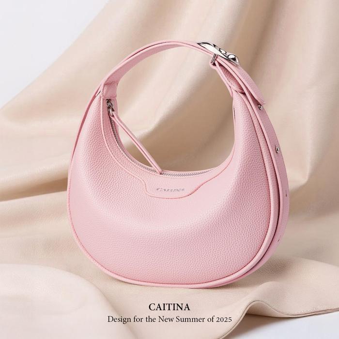 CN6057 Half Moon Bag Underarm Bag 2025 New Saddle Bag Fashionable and Versatile Single Shoulder Mess