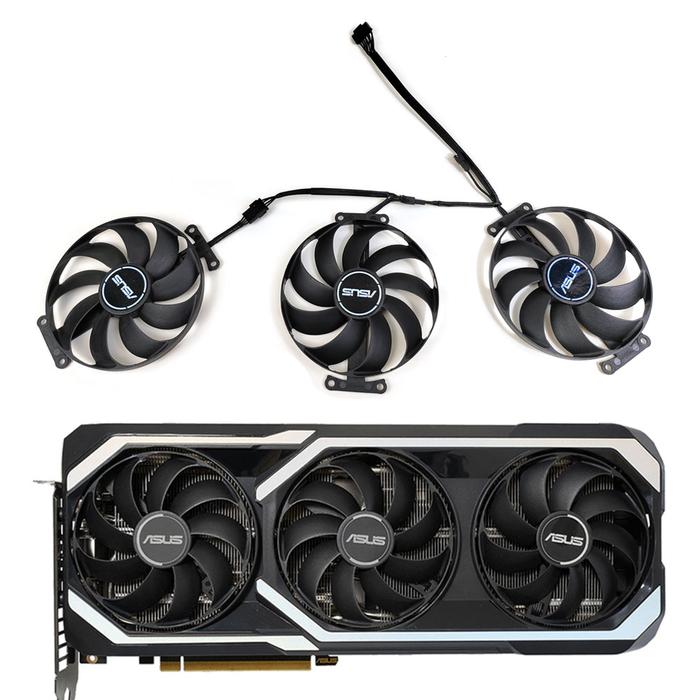 NEW 85MM 7PIN T129215BU RTX3070 GPU FAN For ASUS Geforce RTX 3070 3060 Ti Megalodon Gaming GPU Coole