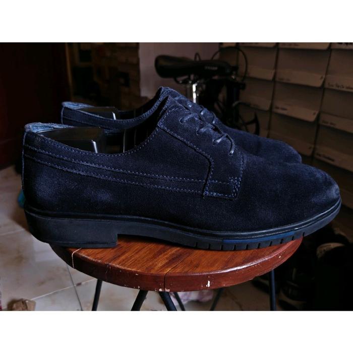 Sepatu Pantofel Kerja Tommy Hilfiger Leather Suede Navy Kulit Vintage not Rugged Boots Clarks Ecco D