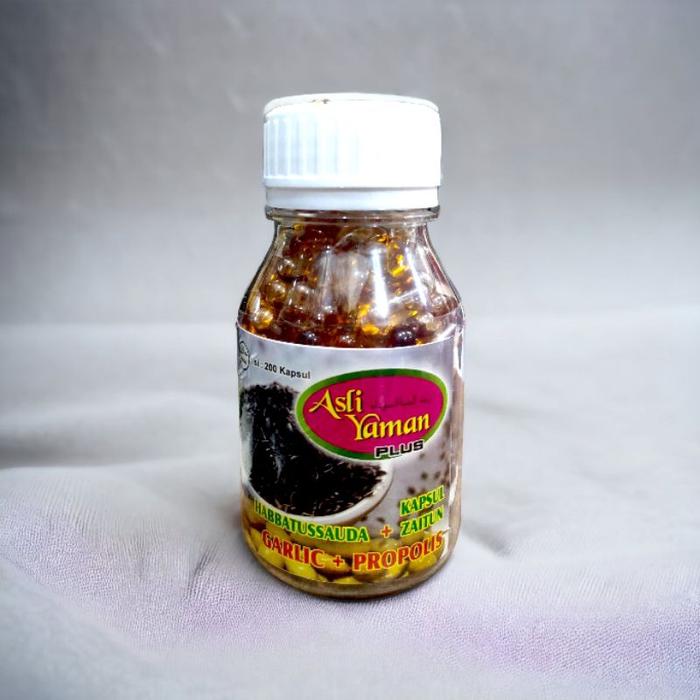 HABBATUSSAUDA ASLI YAMAN 4IN1 PLUS GARLIC