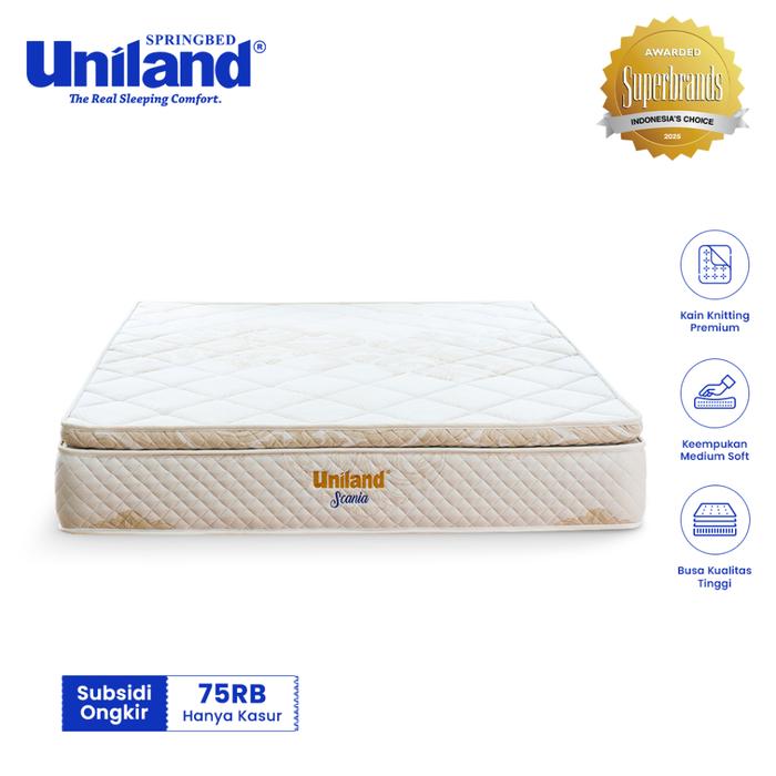 NEW PRODUK Uniland Springbed Scania Pillowtop - Hanya Kasur Spring Bed