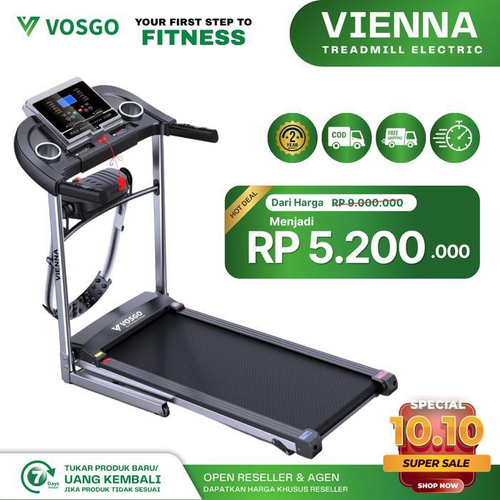 promo - alat fitness treadmill elektrik vosgo vienna