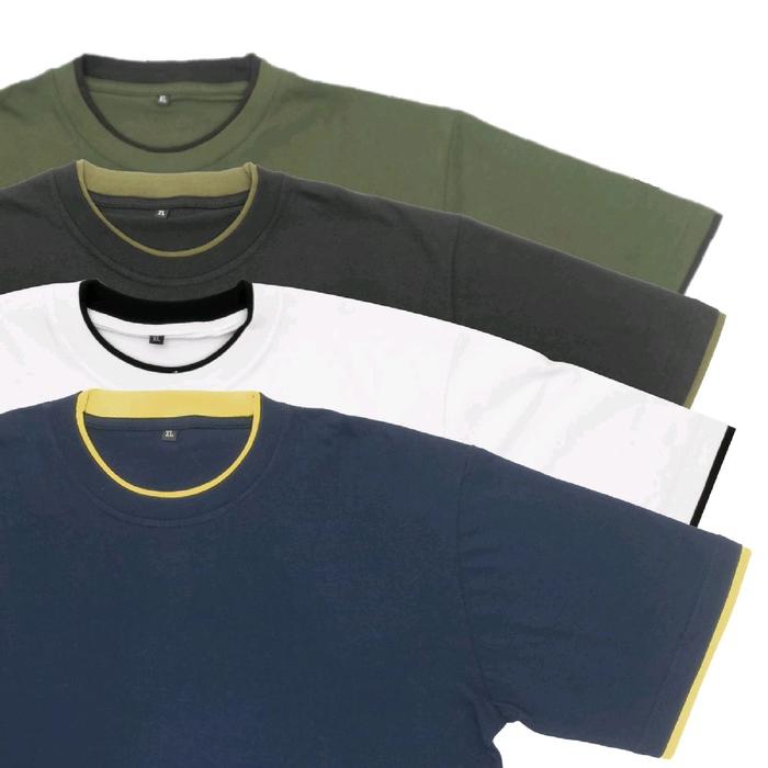kaos polos 16s dan 24s cotton combat