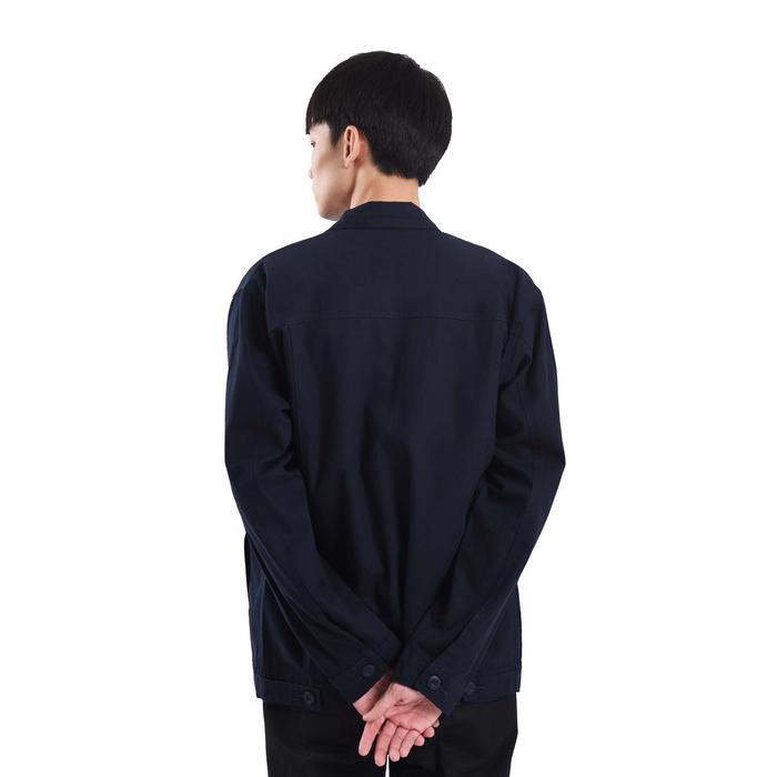 Roughneck Tj004 Navy Gorgeous Trucker Twill Jacket Canvas Jaket -Gratisongkir
