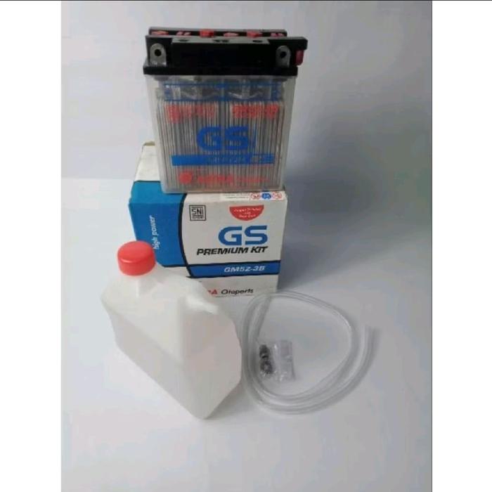 aki basah astra otopart GS honda grand supra x lama GM5Z-3 12V