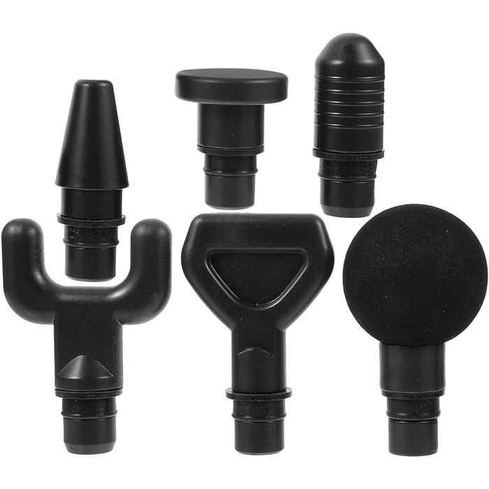 1 Set of Body Massager Heads Portable Massager Adapters Fitness Massager Heads massager attachment a