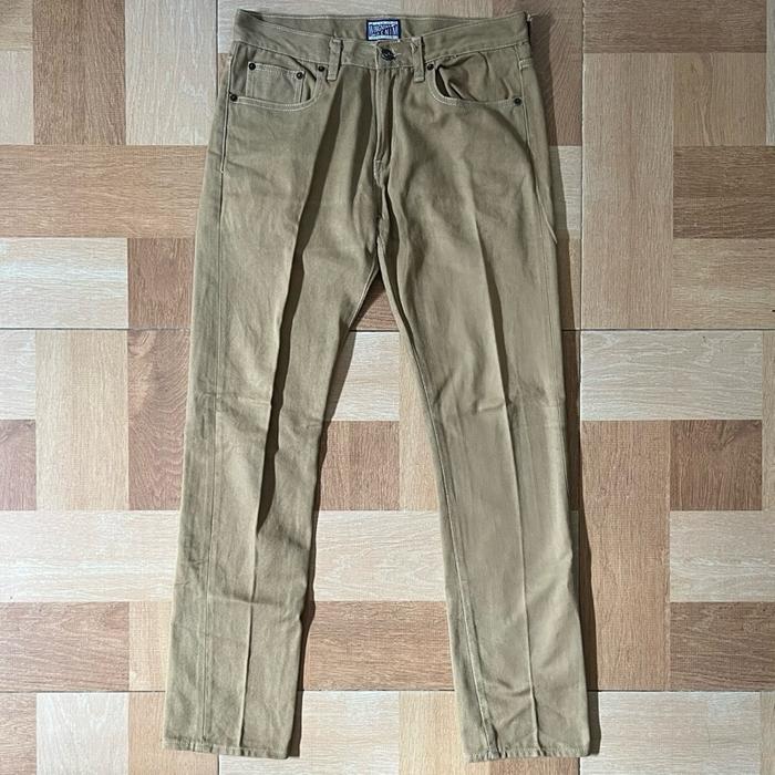 Wingman Denim Non-Selvedge Chino Khaki Slim Fit Size 32