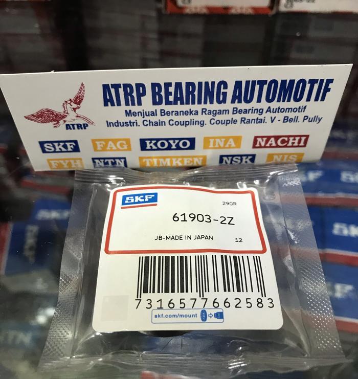 BALL BEARING 61903 2Z / 6903 ZZ SKF