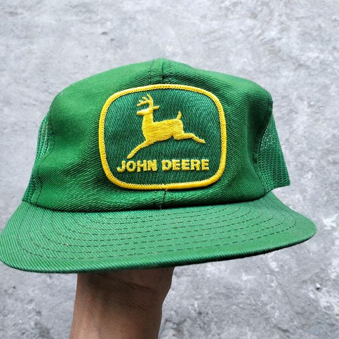 70s trucker hat john deere vintage made usa
